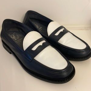 Cole Haan Navy/White Loafers